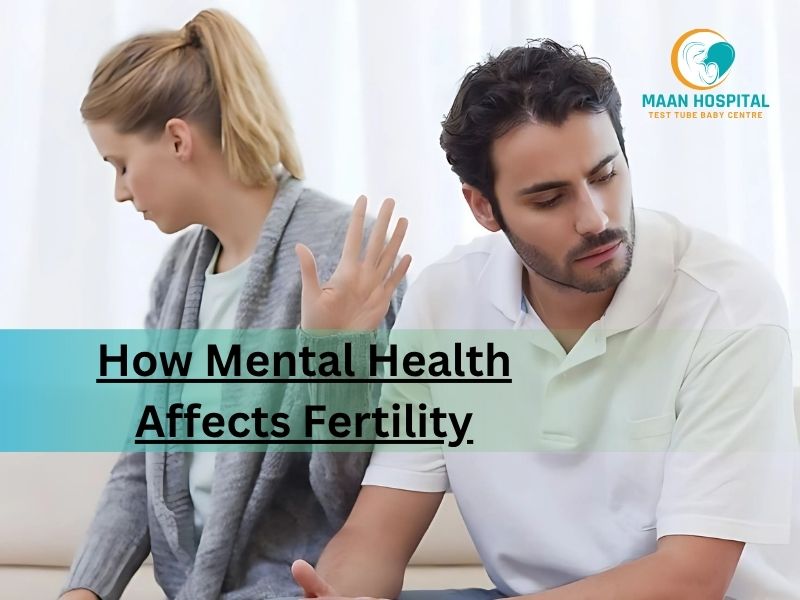 A couple experiencing emotional stress due to fertility struggles, representing the need for infertility counseling in Bhopal at Maan Hospital