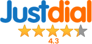 Justdial hospital review rating 4.3 stars